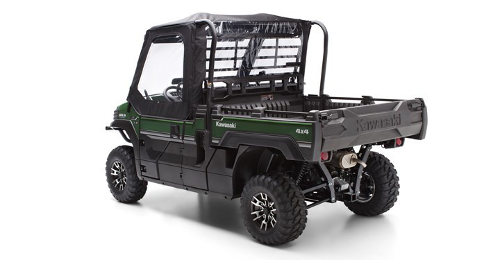 SOFT CAB ENCLOSURE, ROOF AND BACK, BLACK detail photo 2