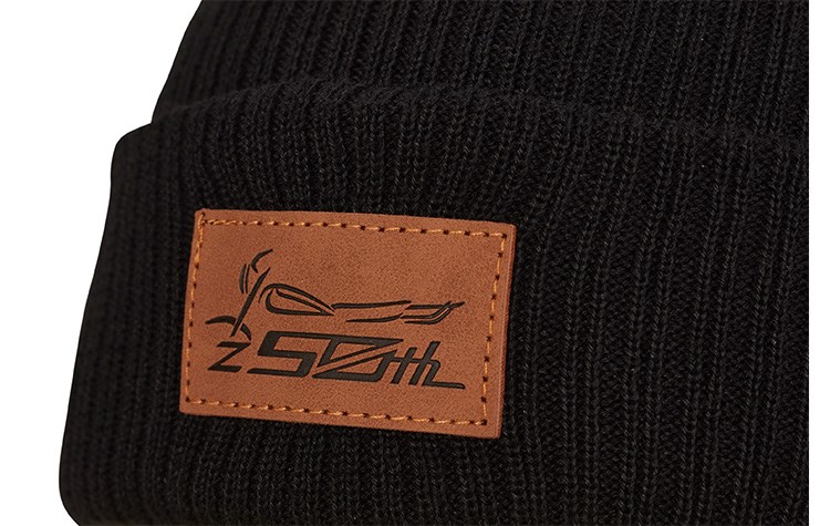 Z-50th ANNIVERSARY BLACK BEANIE detail photo 2