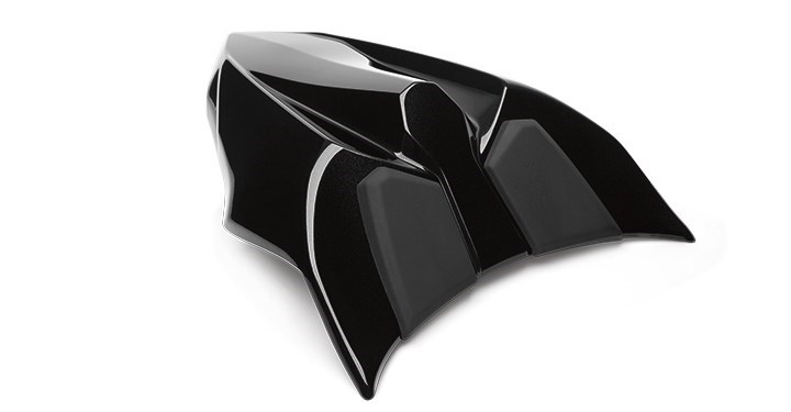 SOLO SEAT COWL ASSEMBLY, METALLIC SPARK BLACK detail photo 1
