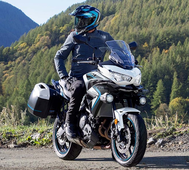 Image of 2025 VERSYS 650 TOURER in action