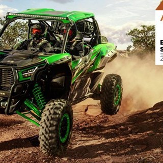 The 2020 Teryx KRX 1000 is named ATV.com's "Sport UTV of the Year"