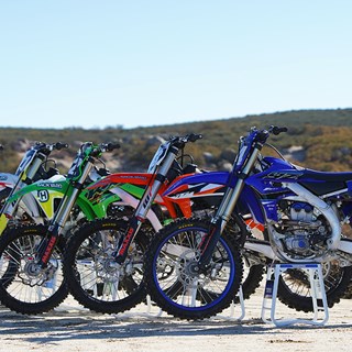 The 2021 KX250 wins the Swapmoto Live Shootout
