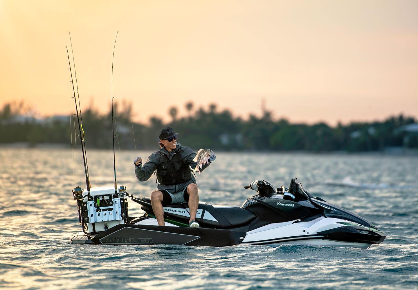 Kawasaki Jet Ski® Ultra® 160LX-S Angler | Fishing Personal Watercraft