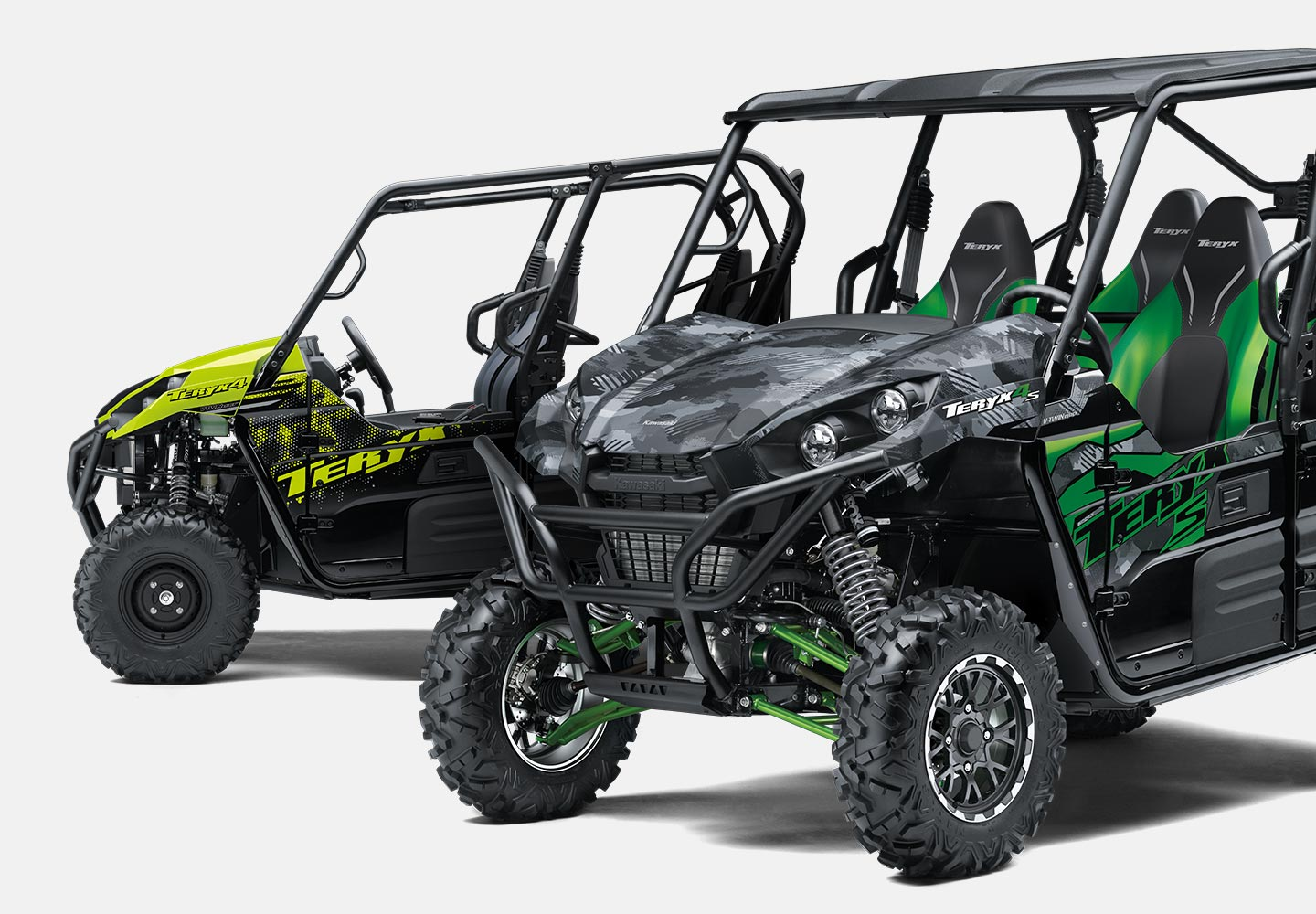 Kawasaki Teryx4™ | Side x Side | Explore More w/ 4 Passengers