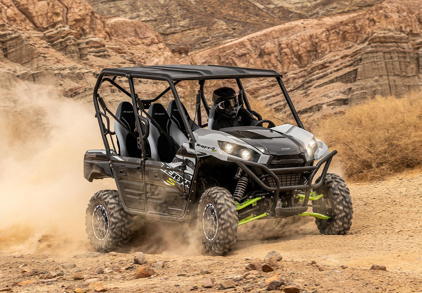 Kawasaki Teryx4™ | Side x Side | Explore More w/ 4 Passengers