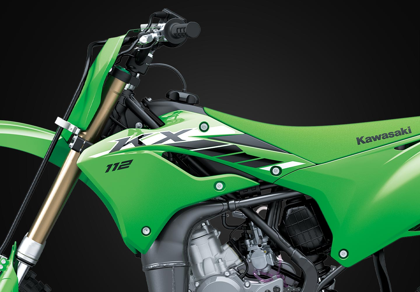 Kawasaki KX™112 | Motocross Motorcycle | Durable & Powerful Dirt Bike