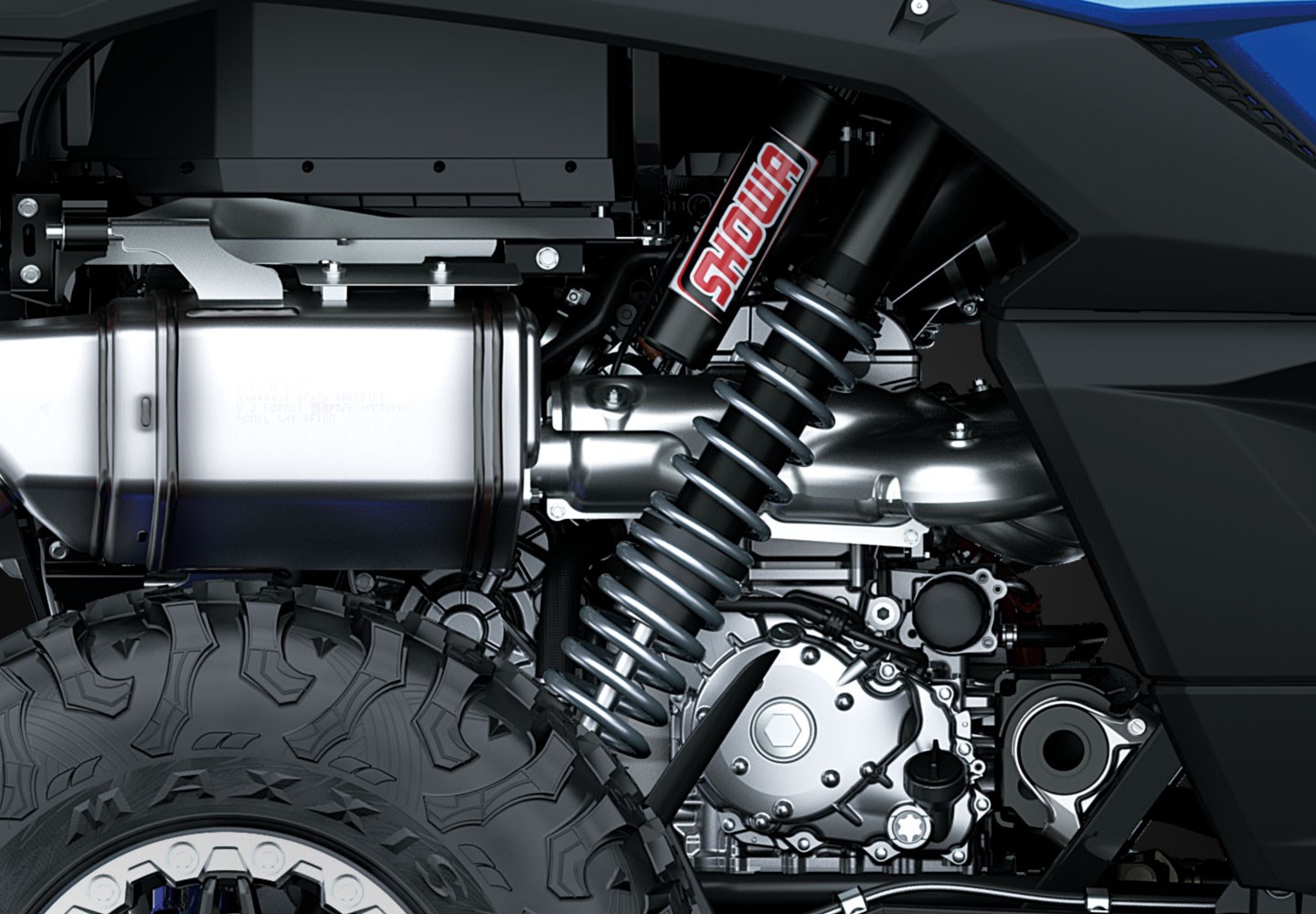 Class-Leading Long-Travel Suspension
