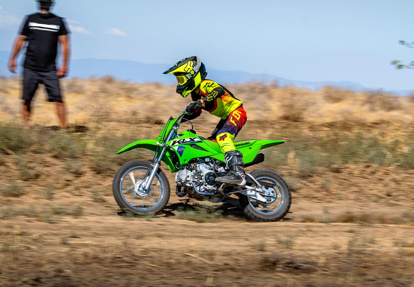 Kawasaki KLX®110R | Capable Off-Road Motorcycle