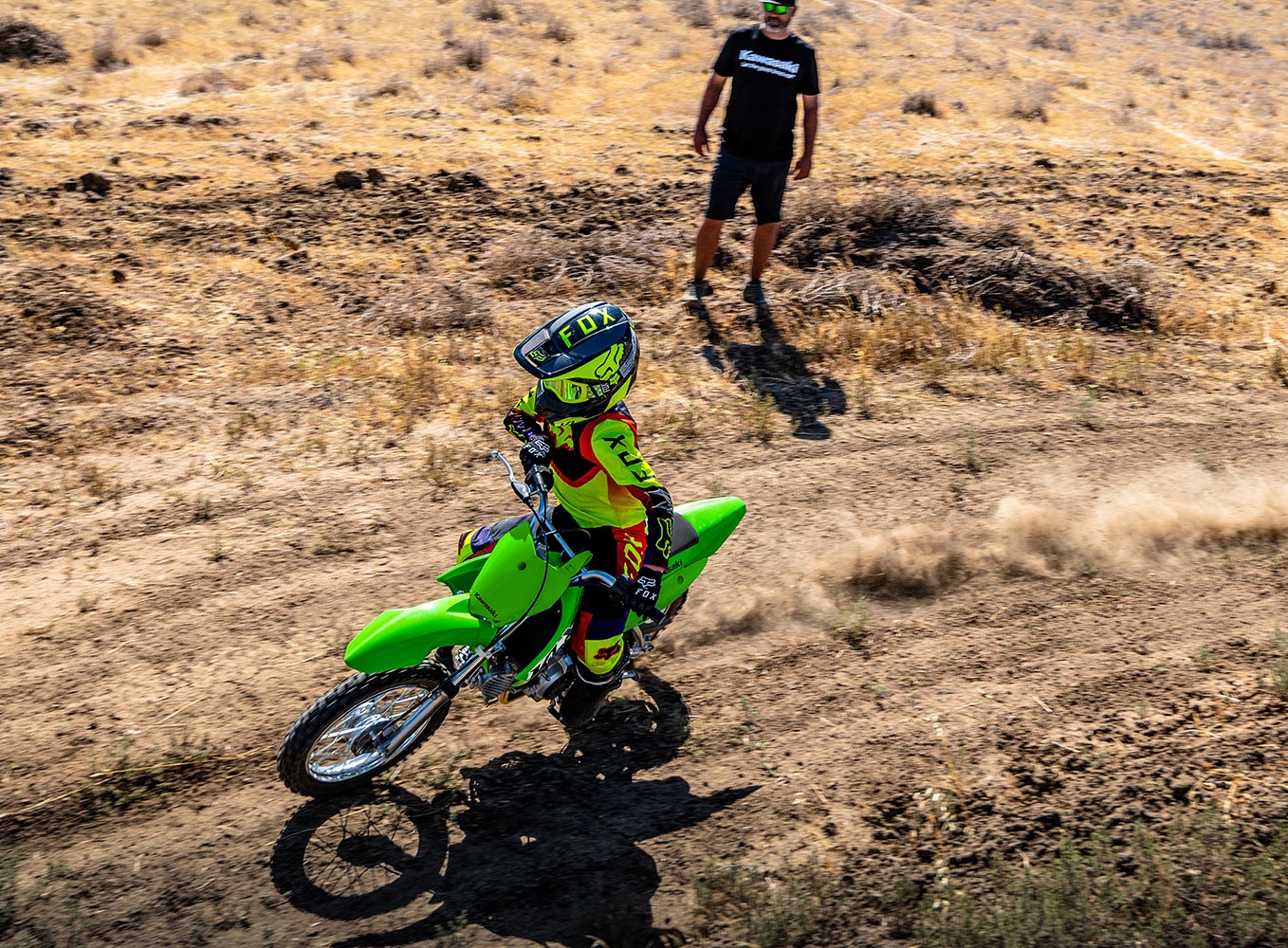 Kawasaki KLX®110R | Capable Off-Road Motorcycle