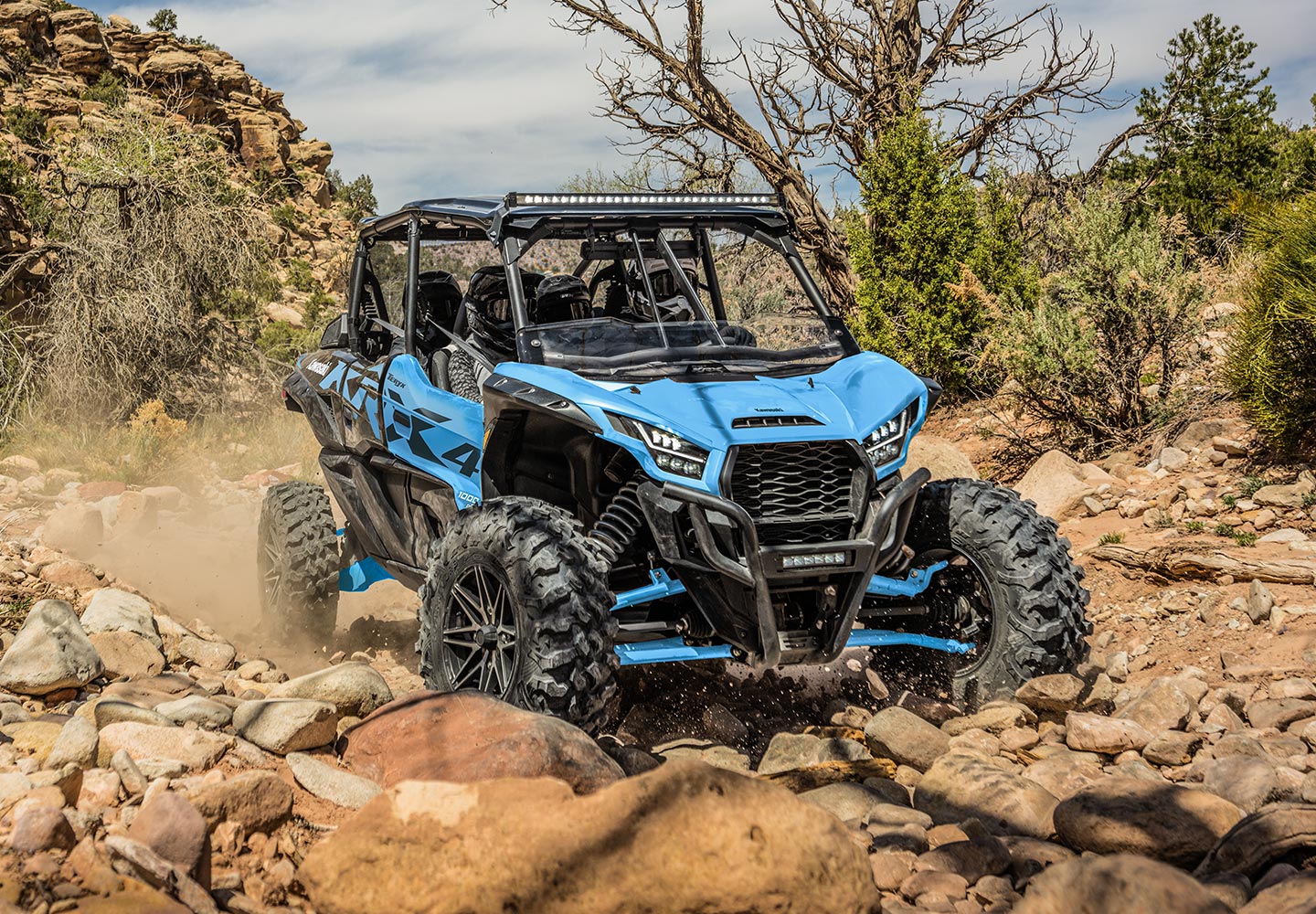 Side x Side | Sport 4-Seater | Kawasaki TERYX® KRX4™ 1000