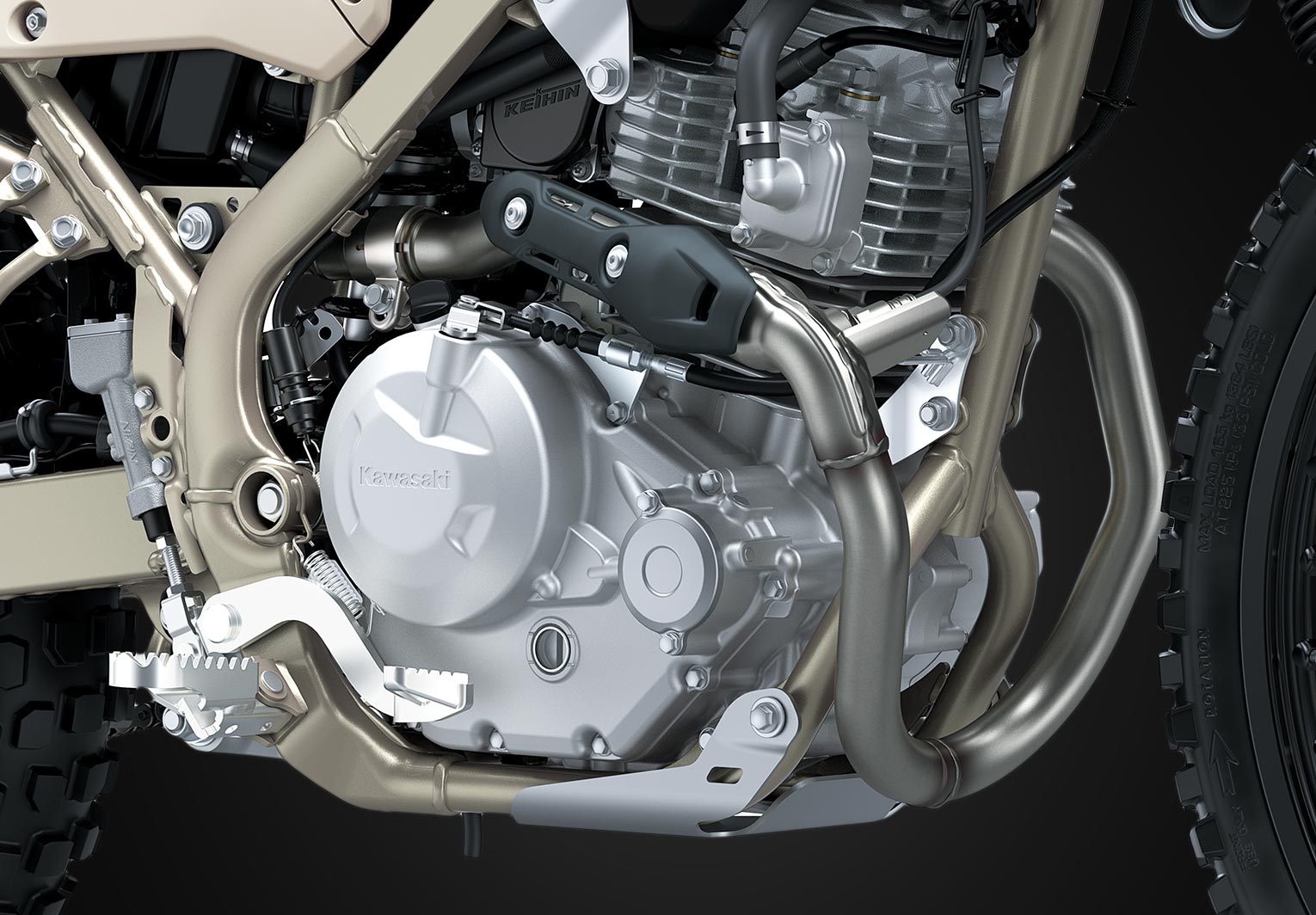 Kawasaki KLX®230 SHERPA S ABS | Dual-Sport Bike | On- and Off-Road