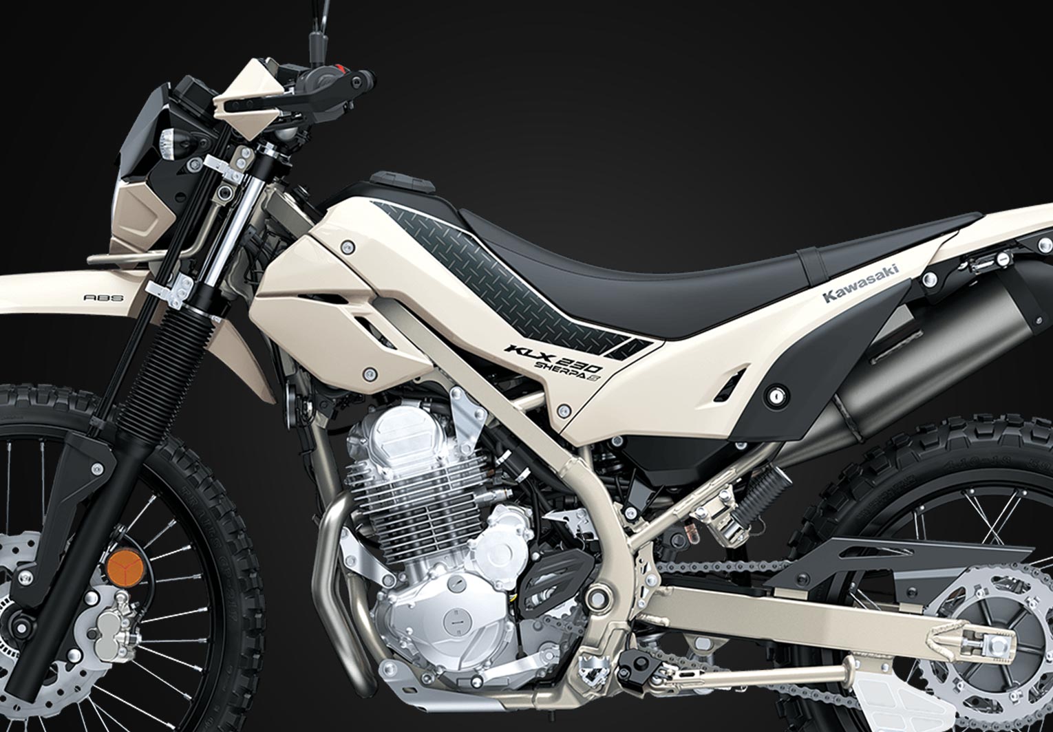 Kawasaki KLX®230 SHERPA S ABS | Dual-Sport Bike | On- and Off-Road