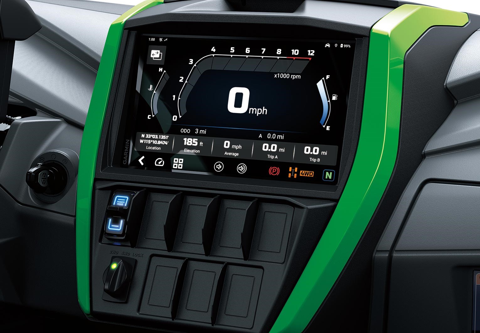 Does the 2026 Teryx H2 Have a Display Screen?