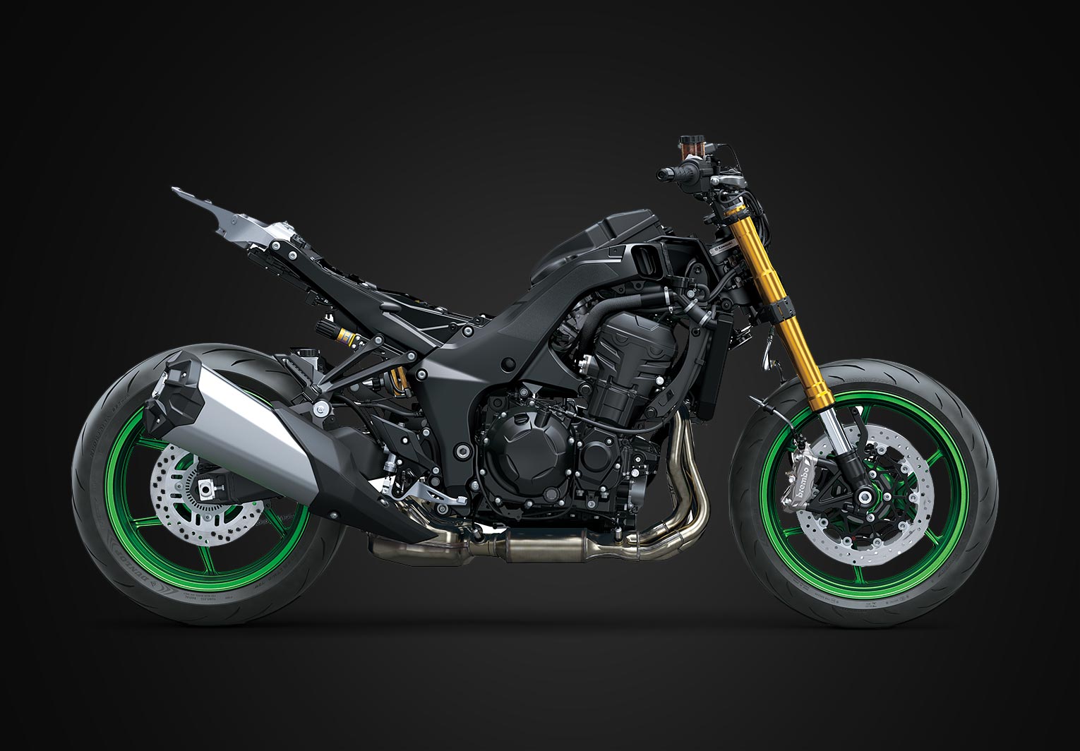 Kawasaki Z1100 | Supernaked Motorcycle | Sugomi™ awakens