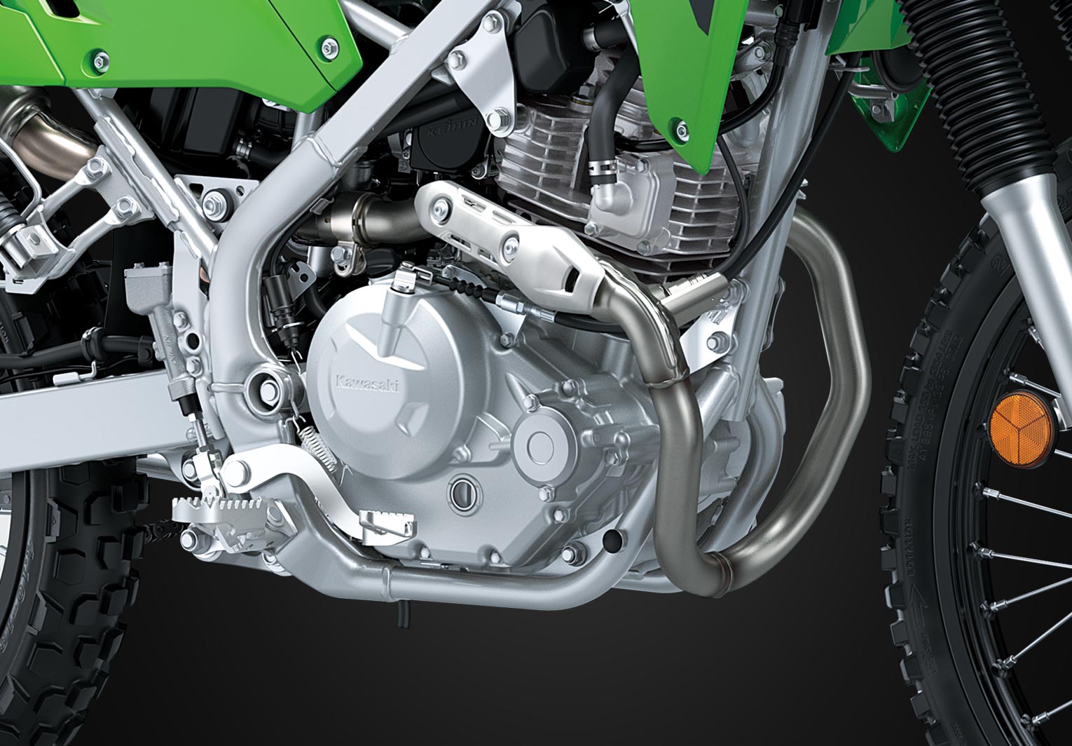 Kawasaki KLX®230 S | Dual-Sport Bike | On- and Off-Road Adventure