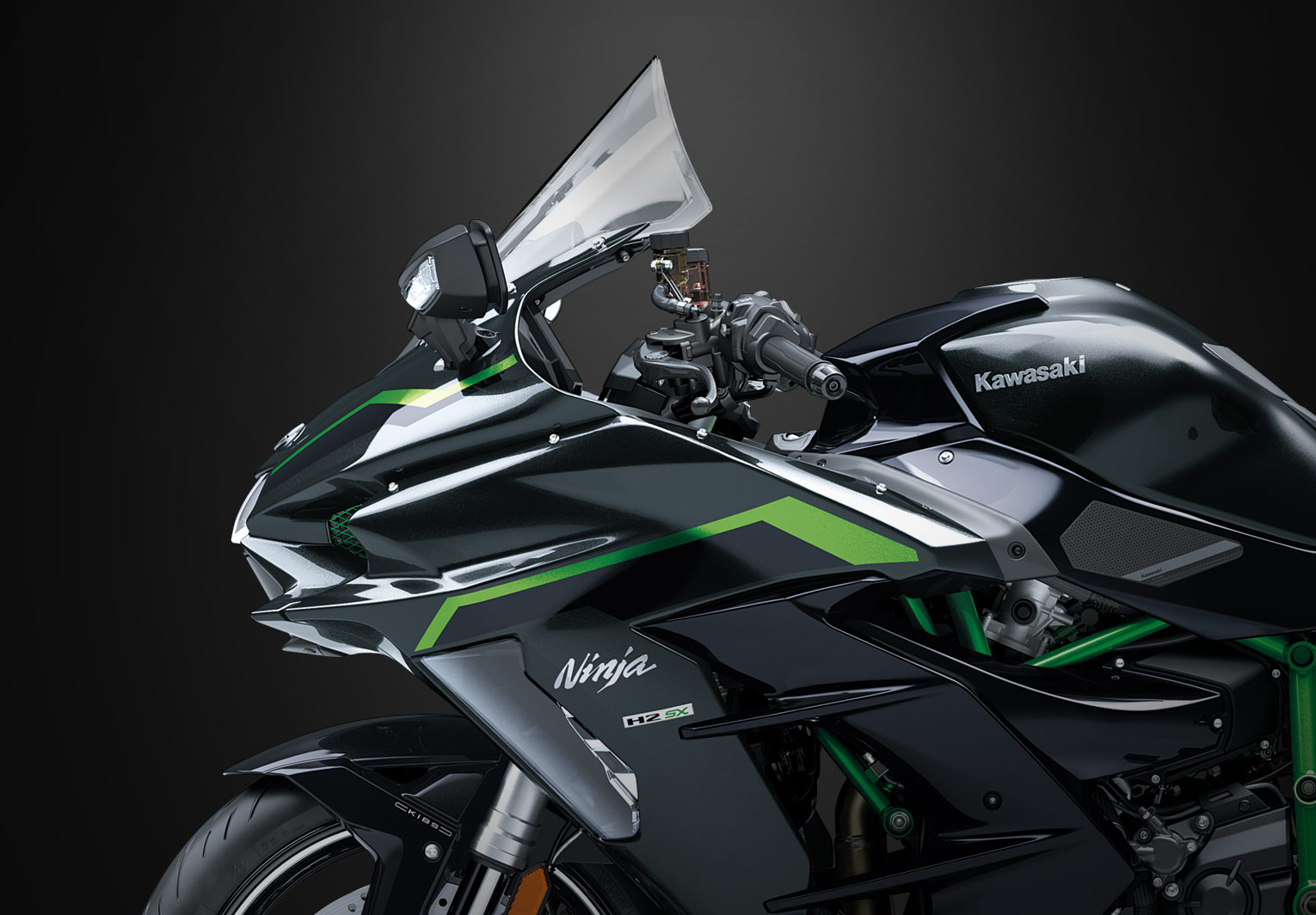 Hypersport Motorcycle | Sport-Touring Bike | Kawasaki Ninja H2® SX