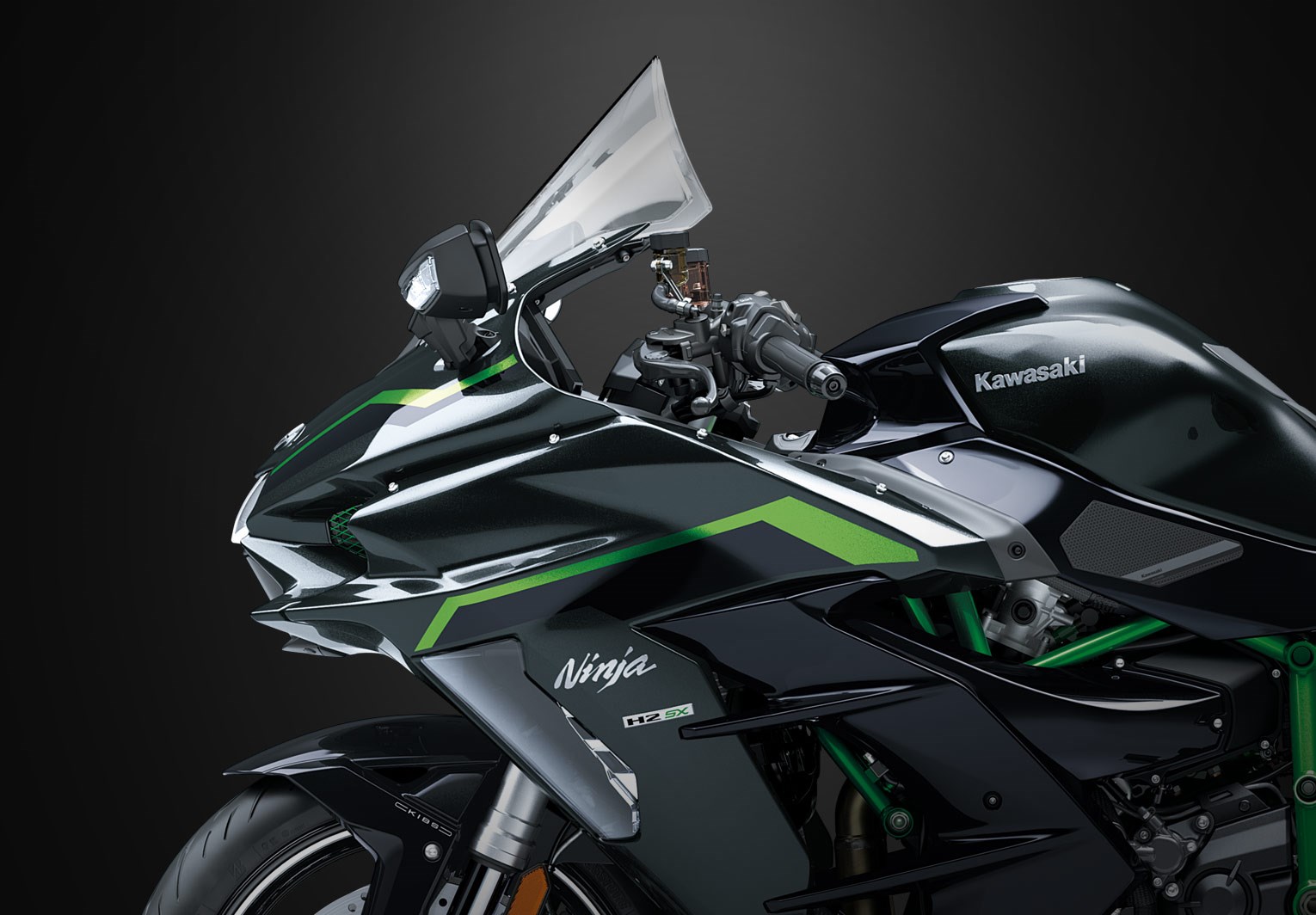 Kawasaki Cornering Management Function
