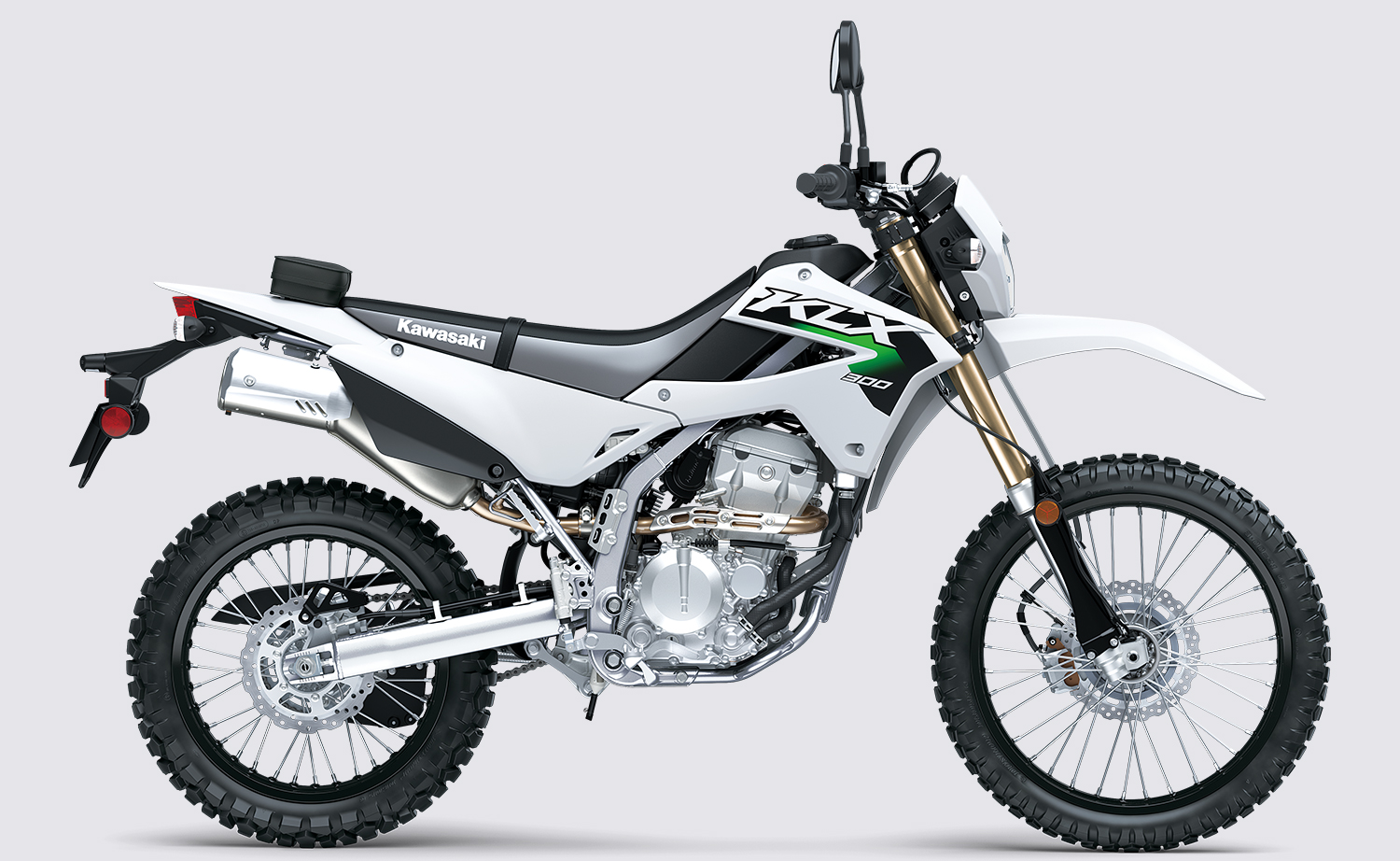 Kawasaki KLX®300 | Dual-Sport Bike | Capable & Powerful
