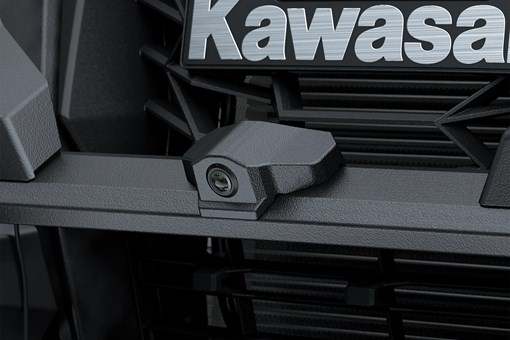 Close-up on side x side front end. opens in a new window