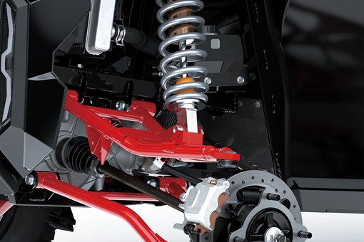 Side x side suspension detail. opens in a new window