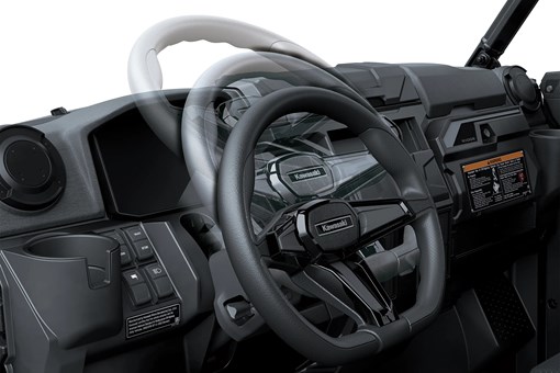 Side x side tilting steering wheel. opens in a new window
