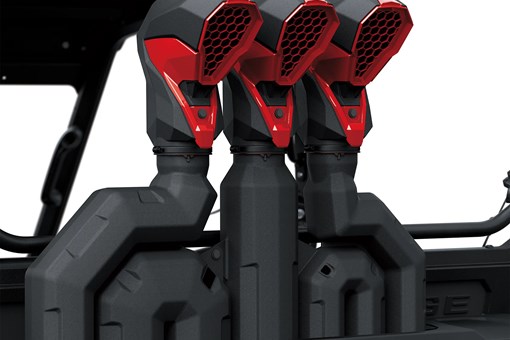 Side x side elevated triple snorkels. opens in a new window