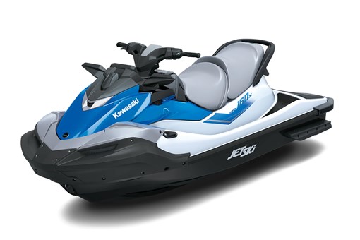 Three-quarter front angle of a personal watercraft staged in a white studio background. opens in a new window