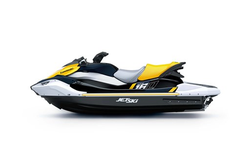 Profile angle of a personal watercraft staged in a white studio background. opens in a new window