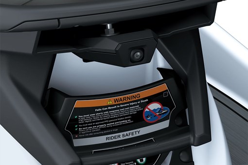 Rearview camera of a personal watercraft staged in a white studio background. opens in a new window
