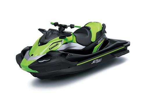 Three-quarter front angle of a personal watercraft staged in a white studio background. opens in a new window