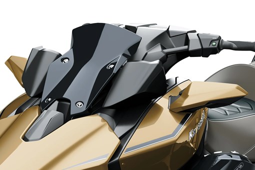 Front splash screen of a personal watercraft staged in a white studio background. opens in a new window