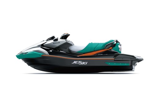 Profile angle of a personal watercraft staged in a white studio background. opens in a new window