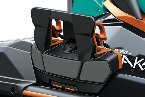 Wakeboard holder on a personal watercraft staged in a white studio background. opens in a new window