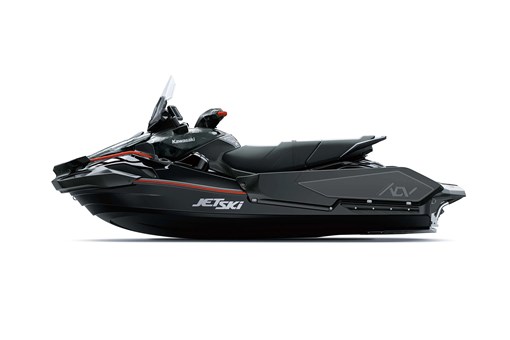 Profile angle of a personal watercraft staged in a white studio background. opens in a new window
