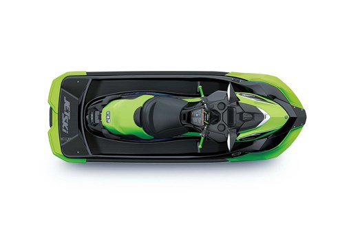 Overhead angle of a personal watercraft staged in a white studio background. opens in a new window