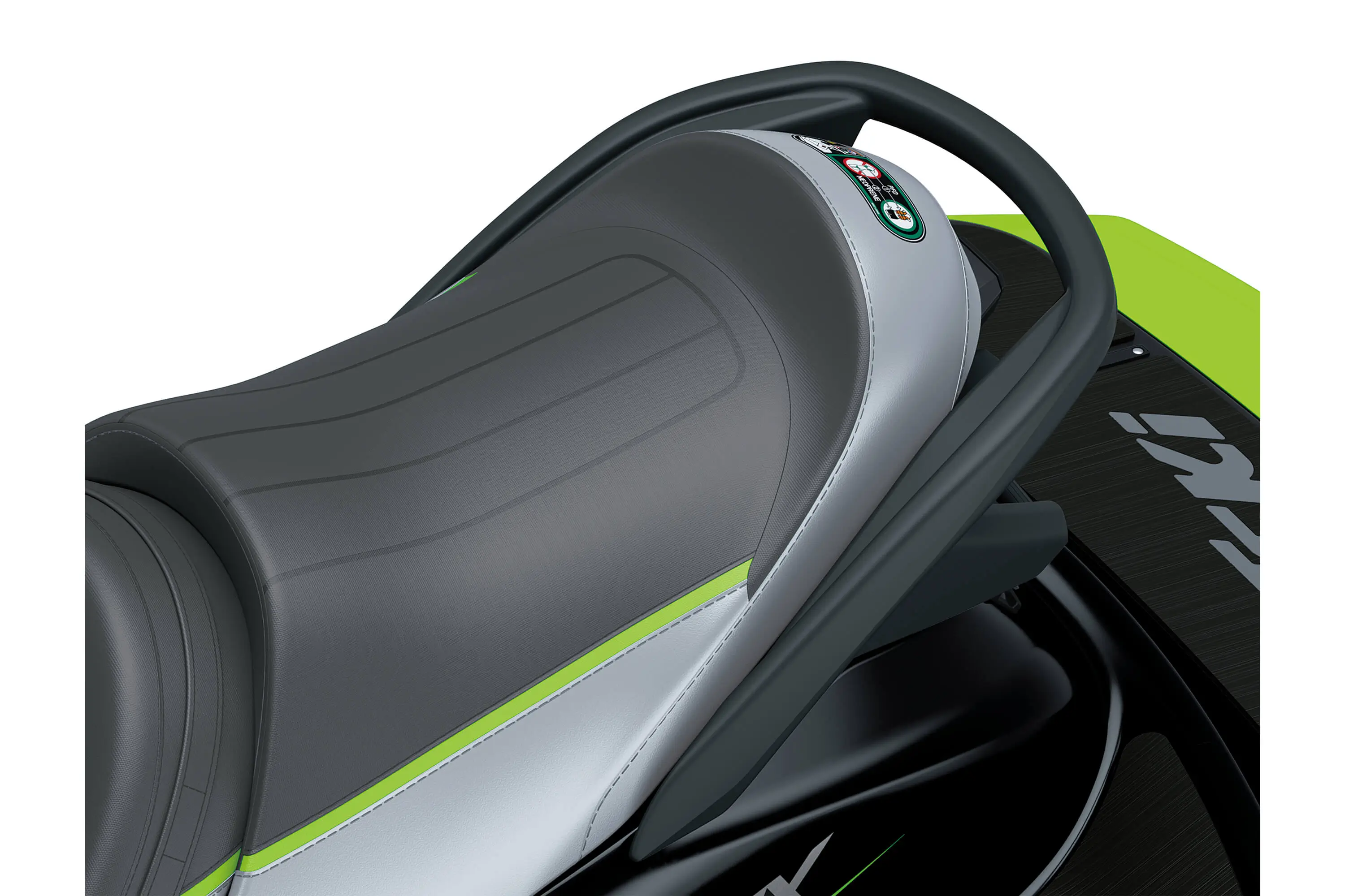 Passenger seat of personal watercraft.
