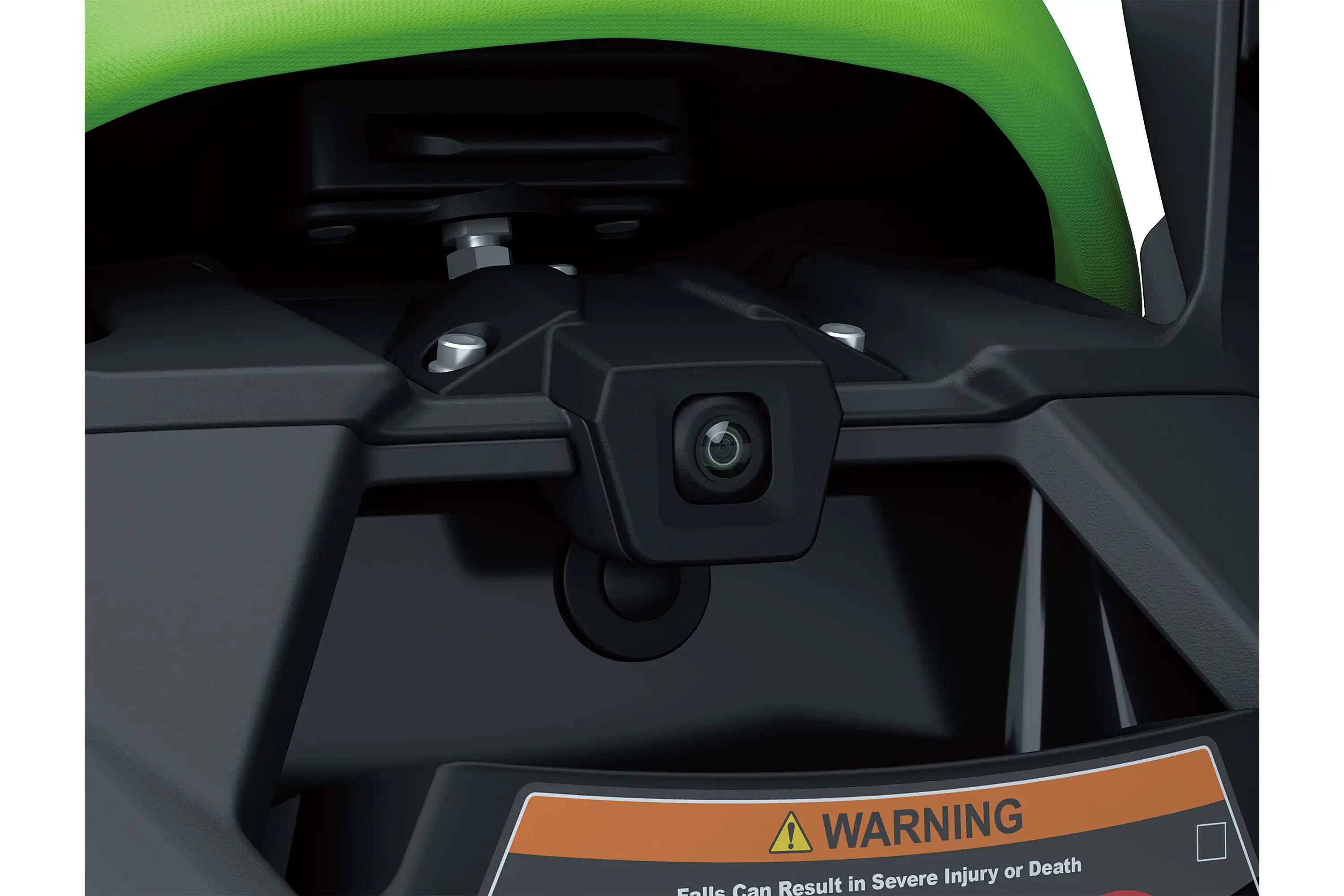 Rearview camera of personal watercraft.