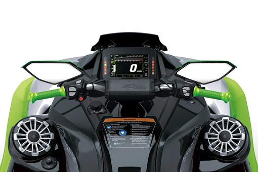 Rider POV on a personal watercraft. opens in a new window