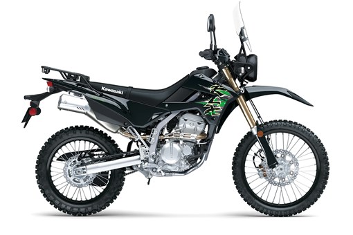 Side angle of a motorcycle staged in a white studio background. opens in a new window