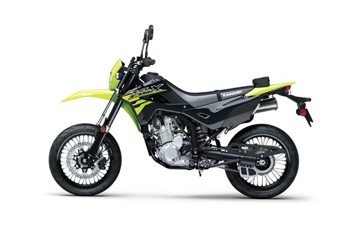 Profile angle of a motorcycle staged in a white studio background. opens in a new window