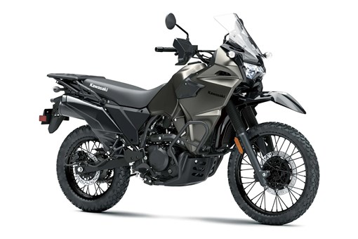 Three-quarter front angle of a motorcycle staged in a white studio background. opens in a new window