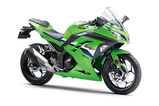 Three-quarter front angle of a motorcycle staged in a white studio background. opens in a new window