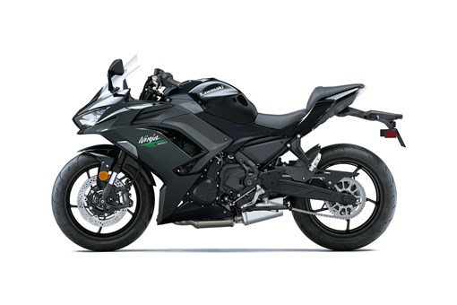 Side angle of a grey motorcycle staged in a white studio background. opens in a new window