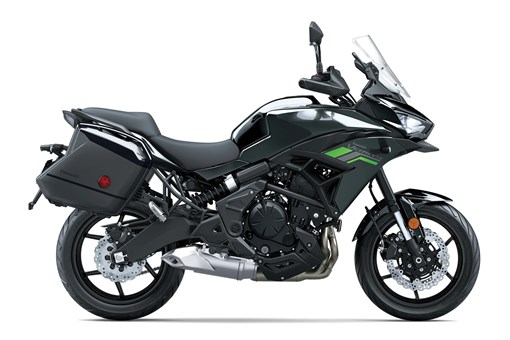 Side angle of a motorcycle staged in a white studio background. opens in a new window