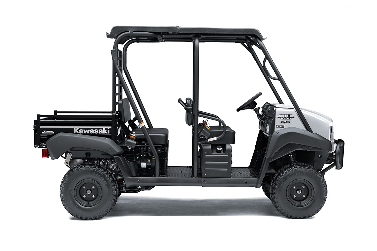 Side angle of a side x side staged in a white studio background.