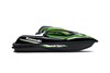 Side angle of a personal watercraft staged in a white studio background.