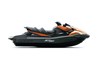 Profile angle of a personal watercraft staged in a white studio background.