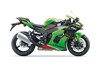 Side angle of a motorcycle staged in a white studio background.