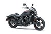 Three-quarter front angle of a motorcycle staged in a white studio background.