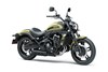 Three-quarter front angle of a motorcycle staged in a white studio background.